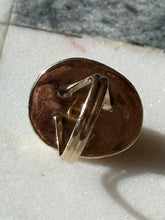 Load image into Gallery viewer, Vintage Southwestern 14k Gold Turquoise Ring Size 5.25
