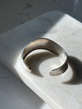 Load image into Gallery viewer, Vintage Solid Sterling Cuff Bracelet

