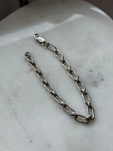 Load image into Gallery viewer, Vintage Sterling Silver Bracelet 8”
