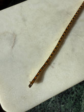 Load image into Gallery viewer, Opal Gold Vermeil Tennis Bracelet 7”
