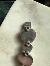 Load image into Gallery viewer, Malachite &amp; Black Onyx Inlay 950 Silver Bracelet 6”
