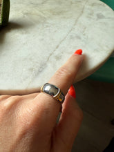 Load image into Gallery viewer, Two-Tone Sterling Ring Size 7.5
