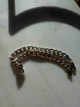 Load image into Gallery viewer, Italian Solid Sterling Silver Cuban Link Bracelet 8”
