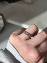 Load image into Gallery viewer, Yellow Gold Vermeil Thin Dainty Stacker Band Size 8
