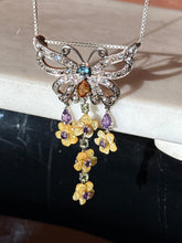 Load image into Gallery viewer, Butterfly Sterling Silver Necklace
