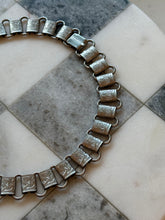Load image into Gallery viewer, Victorian Revival Coro Silver Plated Bookchain Necklace
