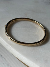 Load image into Gallery viewer, Italian Gold Vermeil Bangle Bracelet
