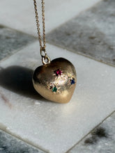 Load image into Gallery viewer, Vintage 1960s Solid 14k Gold Starburst Heart
