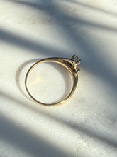 Load image into Gallery viewer, Diamond 14k Yellow Gold Ring Size 7.75
