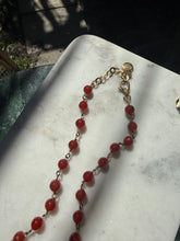 Load image into Gallery viewer, Italian Gold Vermeil Beaded Necklace 18”-20”
