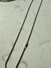 Load image into Gallery viewer, Vintage S-Link Sterling Silver Chain 24”
