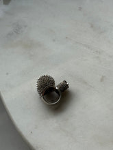 Load image into Gallery viewer, Rare Virginie Carpenter Cactus Sterling Silver Ring Size 4.25
