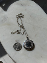 Load image into Gallery viewer, Vintage Sterling Silver Locket Necklace 24”
