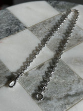 Load image into Gallery viewer, Midcentury Sterling Silver Watch Chain
