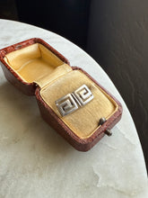 Load image into Gallery viewer, Greek Key Sterling Silver Earrings
