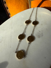 Load image into Gallery viewer, Milor Italy Gold Vermeil Coin Necklace 18”
