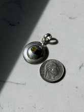 Load image into Gallery viewer, Green Gummy Sterling Silver Pendant
