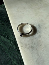 Load image into Gallery viewer, Amethyst Cabochon Sterling Silver Ring Size 8.25
