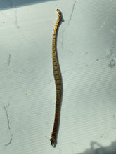 Load image into Gallery viewer, Milor Italy Double Sided Gold Vermeil Bracelet 7.5”
