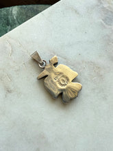 Load image into Gallery viewer, Mexico Zuni Inlay Sterling Silver Pendant
