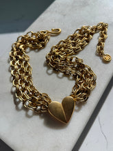 Load image into Gallery viewer, Vintage Givenchy Heart Necklace
