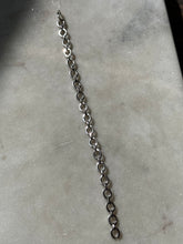 Load image into Gallery viewer, Oval Link Sterling Silver Bracelet 6.25”
