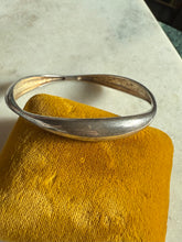 Load image into Gallery viewer, Vintage Sterling Silver Bangle Bracelet
