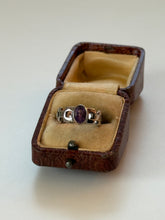 Load image into Gallery viewer, Amethyst Sterling Silver Ring Size 4.75
