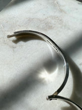 Load image into Gallery viewer, Vintage Mexico Sterling Silver Bangle Bracelet 7.5”
