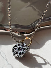 Load image into Gallery viewer, Amethyst Two-Tone Sterling Necklace

