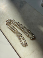 Load image into Gallery viewer, Vintage Curb Link Solid Sterling Silver Chain
