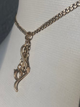 Load image into Gallery viewer, Antique 1919 14k Solid Yellow Gold Watch Chain
