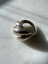 Load image into Gallery viewer, Croissant Loaf Sterling Silver Ring Size 5.75

