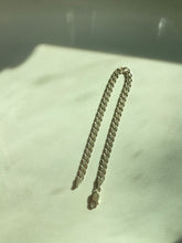 Load image into Gallery viewer, Cuban Link Vintage Sterling Silver Bracelet
