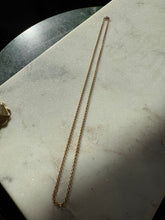 Load image into Gallery viewer, Cable Link 14k Gold Chain 14.5”
