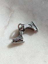 Load image into Gallery viewer, Ice Skates Charm Sterling Silver
