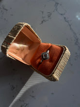 Load image into Gallery viewer, Blue Vintage Sterling Silver Ring
