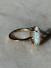 Load image into Gallery viewer, Marquise Opal 14k Yellow Gold Ring Size 6

