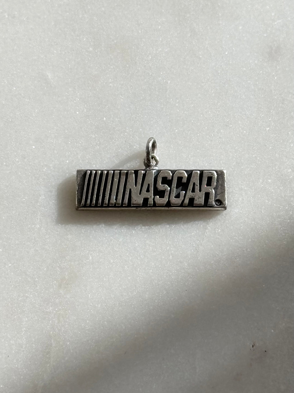 Vintage NASCAR Sterling Silver Charm