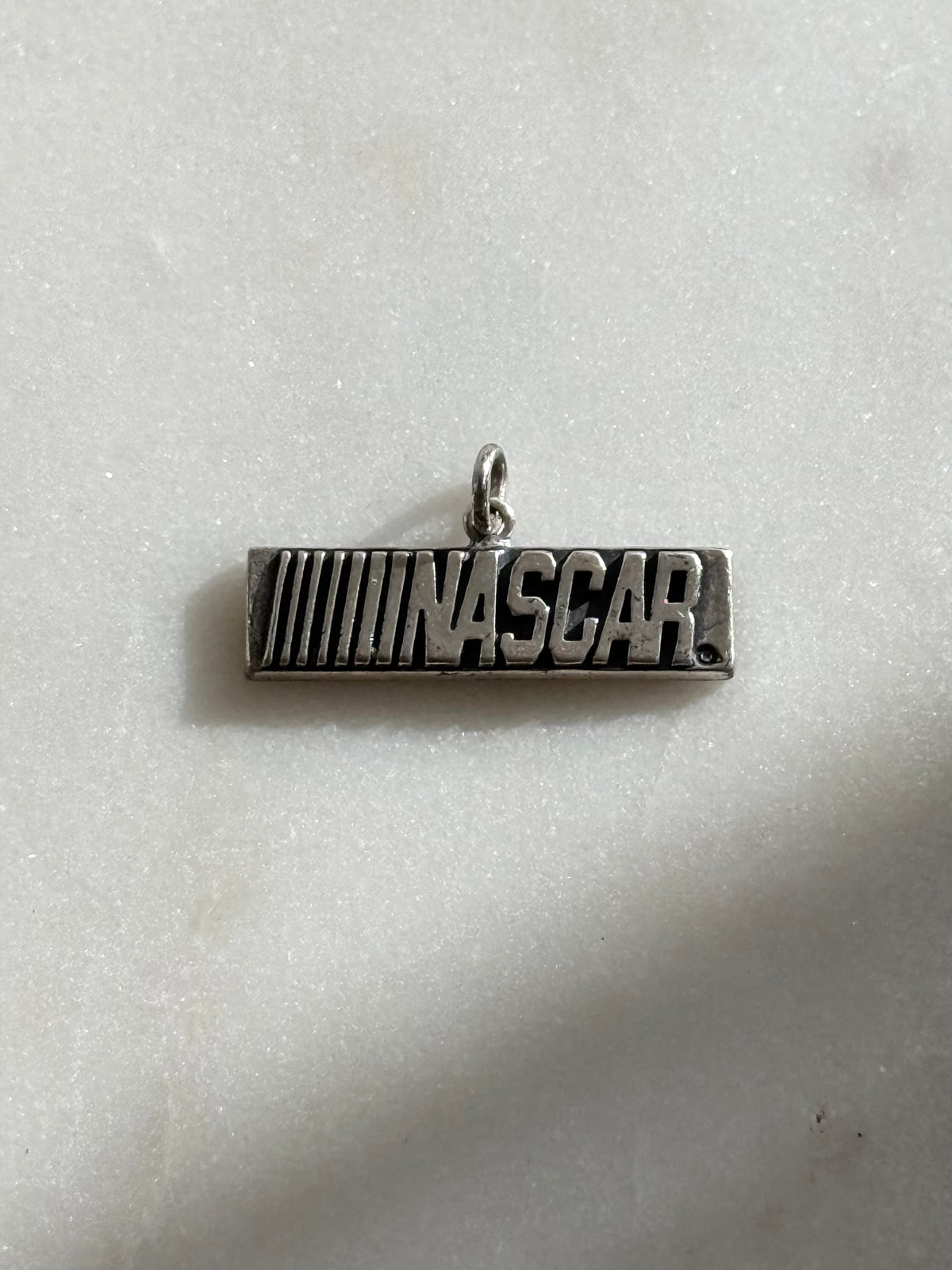 Vintage NASCAR Sterling Silver Charm