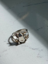 Load image into Gallery viewer, Articulated Frog Sterling Silver Ring Size 6.5
