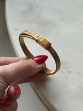 Load image into Gallery viewer, Italian Jules Jurgensen Goldtone Ladies Wrist Watch 6.25”
