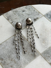 Load image into Gallery viewer, Vintage Sterling Silver Twisted Drop Earrings
