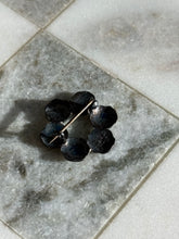 Load image into Gallery viewer, Floral Enamel Sterling Silver Brooch
