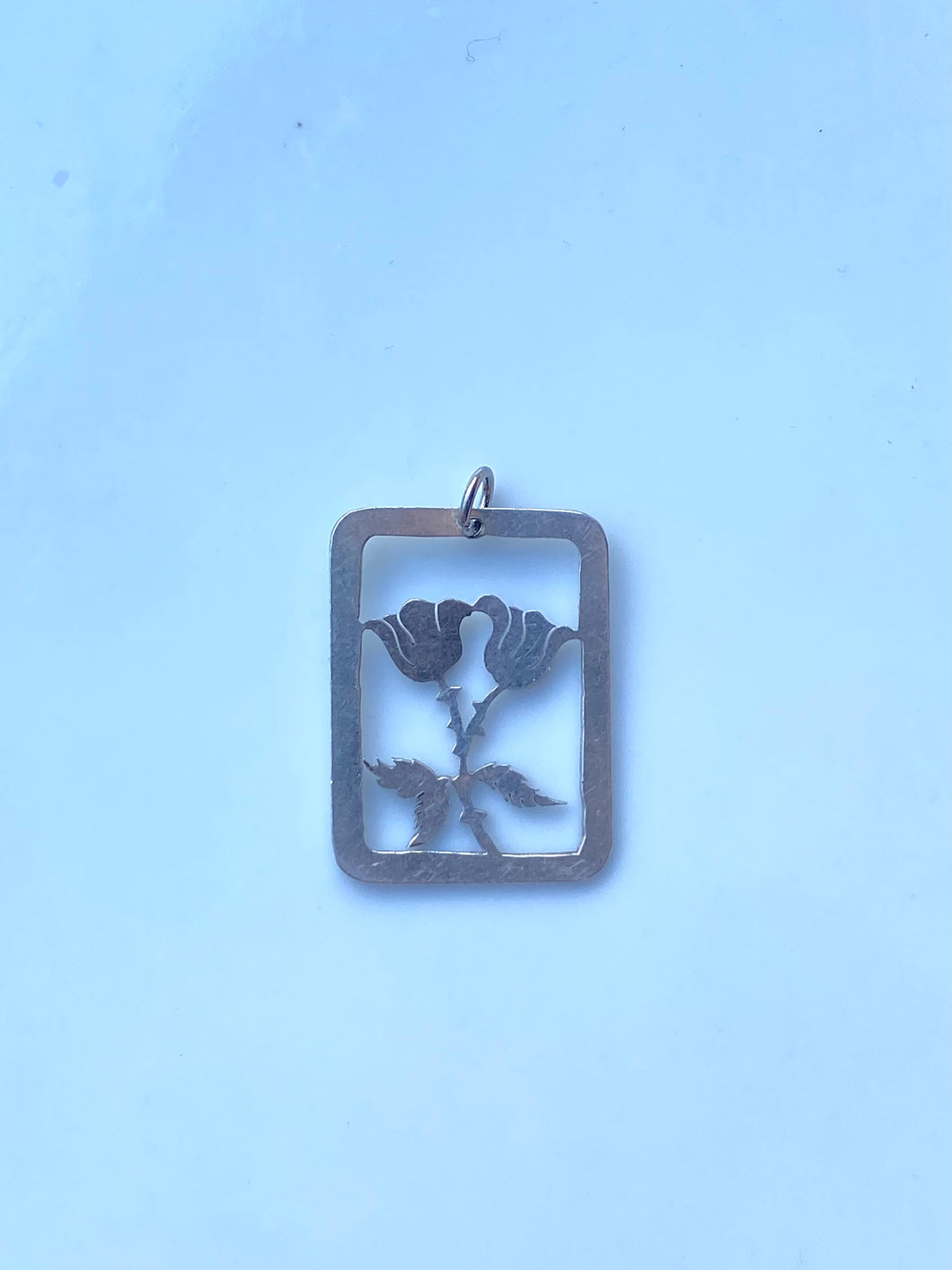 Tulips Sterling Silver Pendant