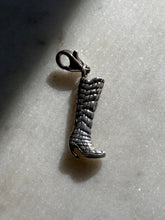Load image into Gallery viewer, Boot Charm Sterling Silver
