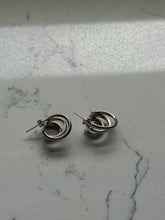 Load image into Gallery viewer, Sterling Silver Hoop Earrings
