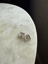 Load image into Gallery viewer, Greek Key Sterling Silver Earrings

