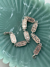 Load image into Gallery viewer, Egyptian Sterling Silver Bracelet
