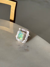 Load image into Gallery viewer, Abalone Sterling Silver Ring Size 6
